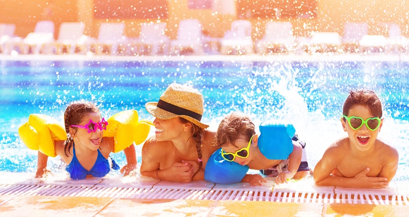 Tipps für einen Urlaub mit Kindern am Pool