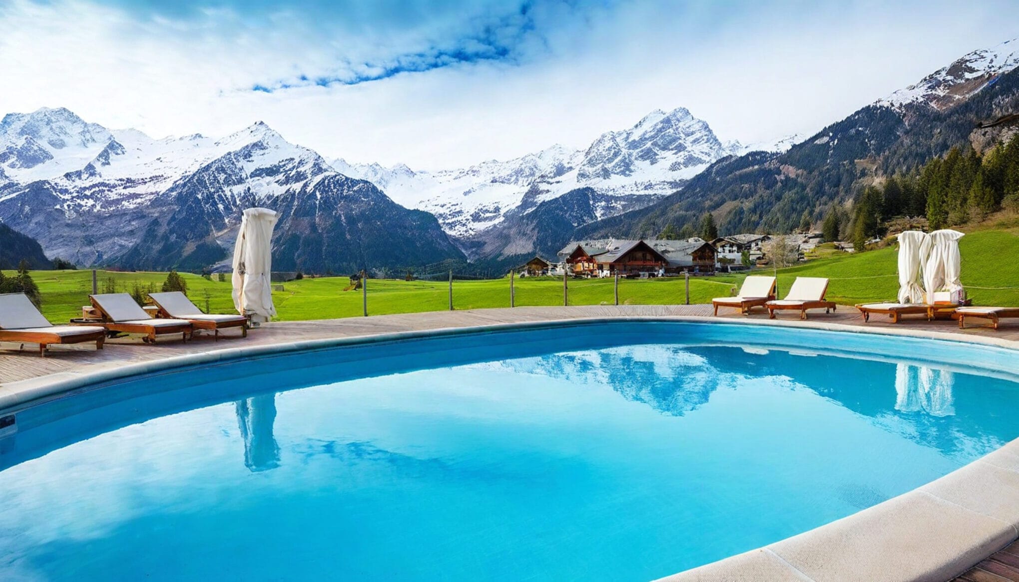 Wellnesshotel in den Alpen