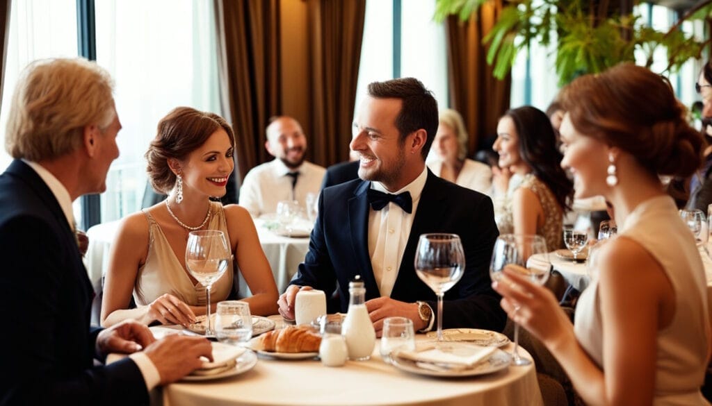 Hotel Restaurant Dresscode Etikette Gäste Abendessen