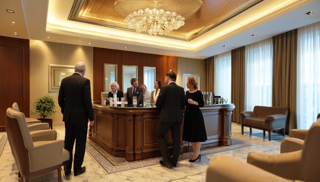 Edle Hotelbar