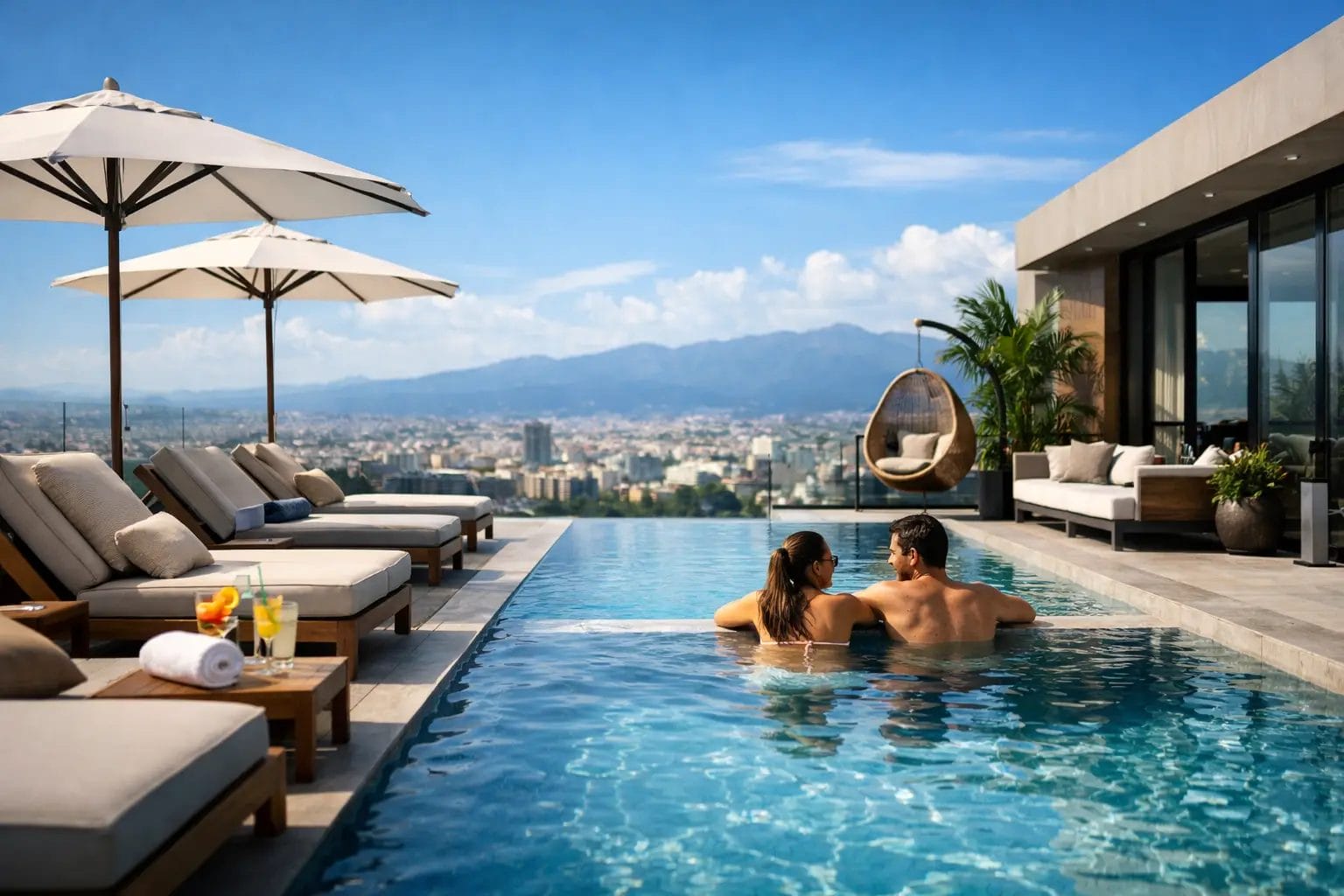 Designhotel mit Rooftop Pool finden